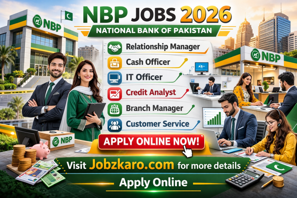 NBP Jobs 2026 – National Bank of Pakistan Careers | Online Apply